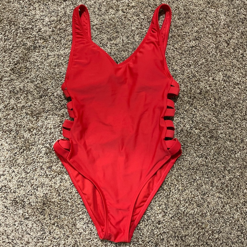 Red One Piece 😍